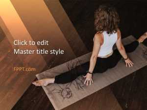 Yoga & Meditation PowerPoint Template