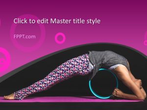 Yoga Pose PowerPoint Template