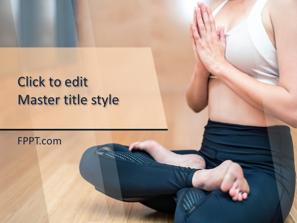 Yoga Poses PowerPoint Template