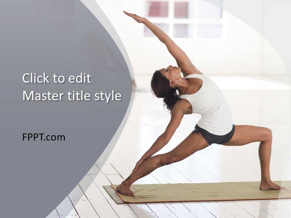 Yoga Positions PowerPoint Template
