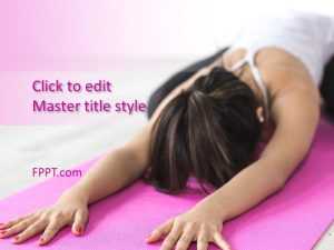 Yoga Practice PowerPoint Template