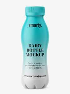 Yogurt drink mockup