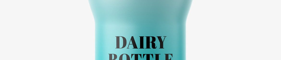 Yogurt drink mockup Yogurt drink mockup