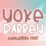 YOKE RABBEY Script Font