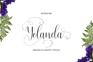 Yolanda Script Font