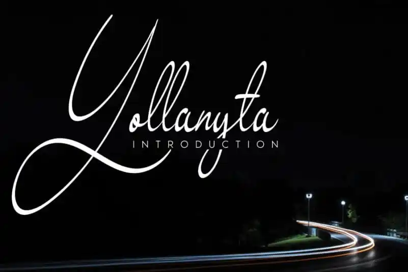 Yollanyta Handwritten Font