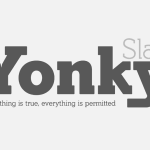Yonky Slab Typeface