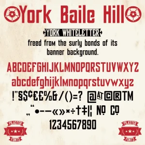 York Baile Hill Font