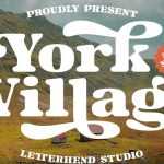 York Village Font › Fontesk