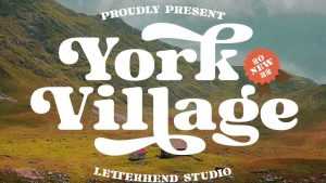 York Village Font › Fontesk