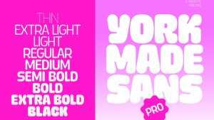 Yorkmade Pro Font › Fontesk