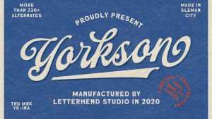 Yorkson Script Font › Fontesk