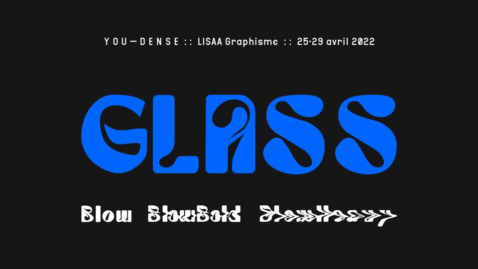 You Dense Glass Font › Fontesk