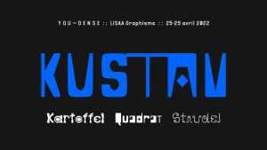 You Dense Kustav Font › Fontesk