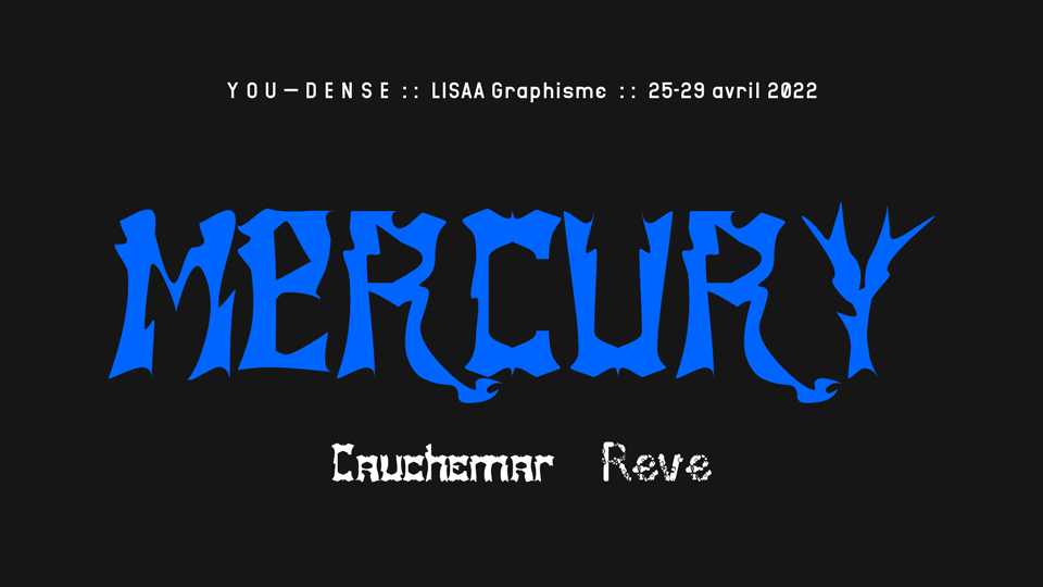 You Dense Mercury Font › Fontesk