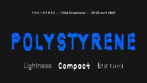 You Dense Polystyrene Font › Fontesk