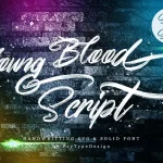 Young Blood Script Font