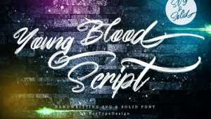 Young Blood Script Font › Fontesk