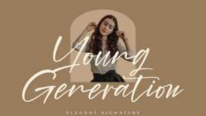 Young Generation Font › Fontesk