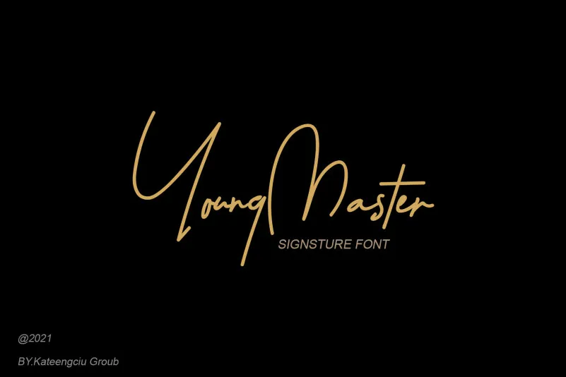 Young Master Font