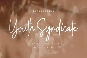 Youth Syndicate Handwritten Font