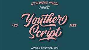 Youther Brush Script Font › Fontesk