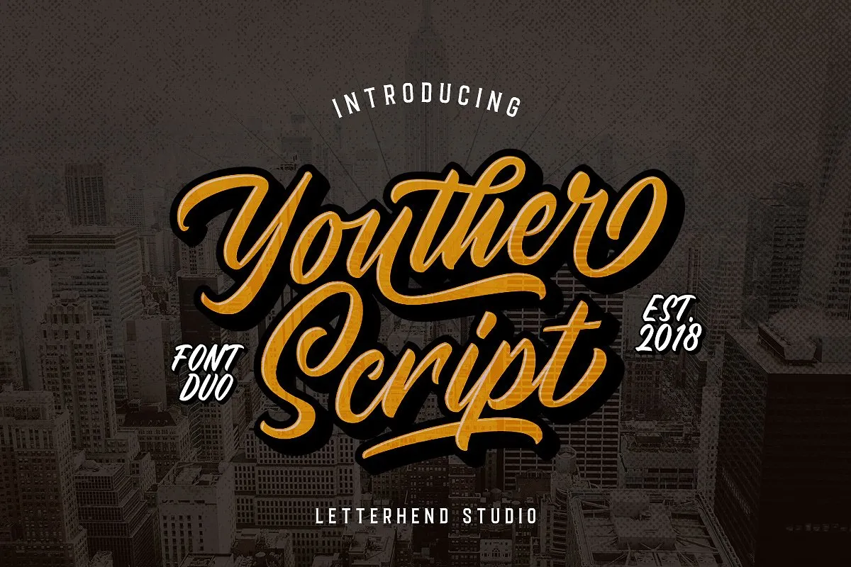 Youther Script Font