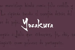 Yozakura Font