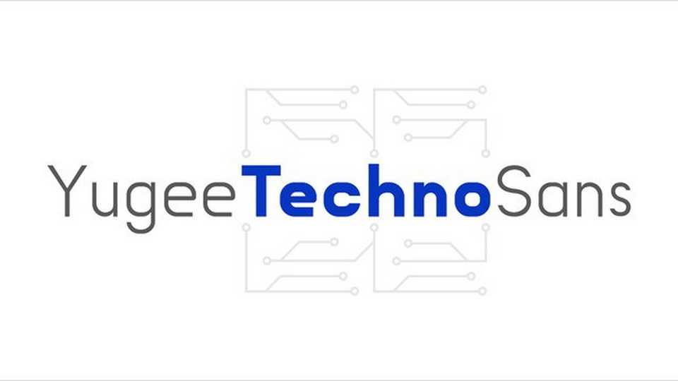 Yugee Techno Sans Font › Fontesk