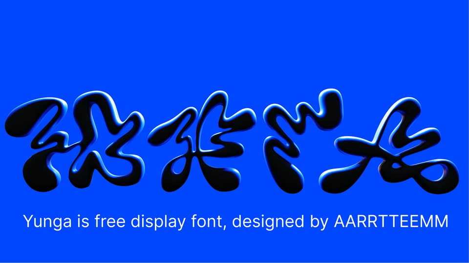 Yunga Font › Fontesk