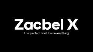 Zacbel X Font › Fontesk