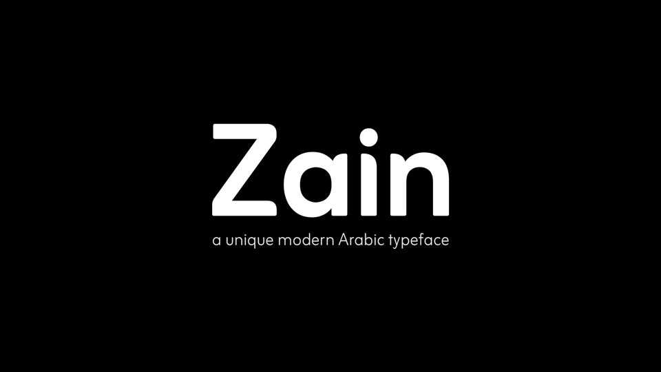 Zain Font Family › Fontesk
