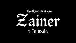 Zainer Font › Fontesk