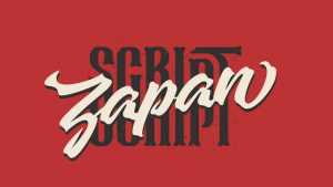 Zapan Script › Fontesk