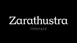Zarathustra Font › Fontesk