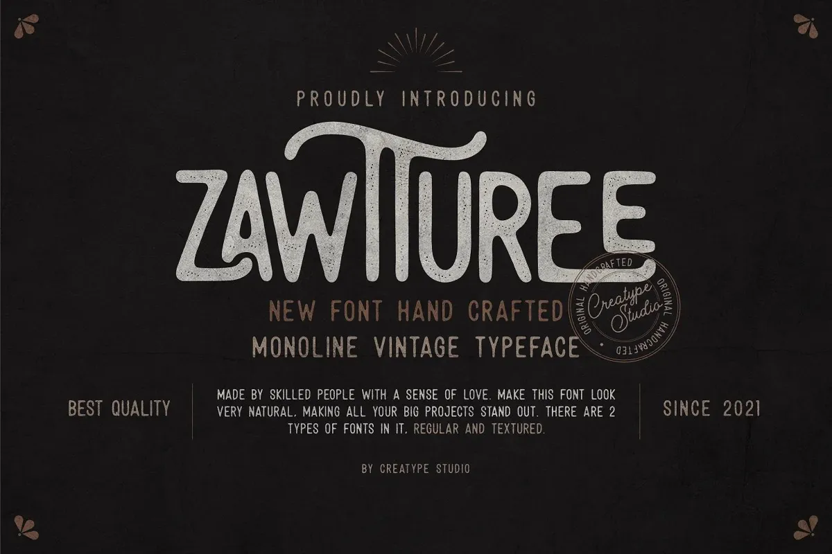 Zawtturee Font