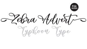 Zebra Advert Font › Fontesk