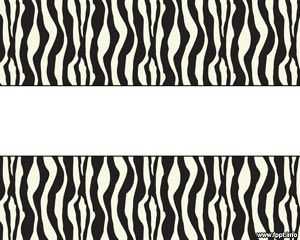 Zebraprint PowerPoint Template