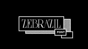 Zebrarzil Font › Fontesk