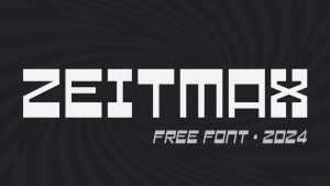 Zeitmax Font › Fontesk