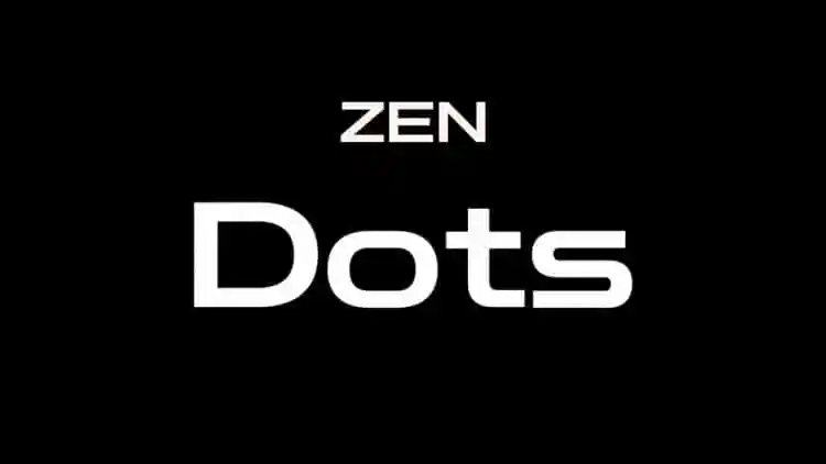Zen Dots Sans Serif Font