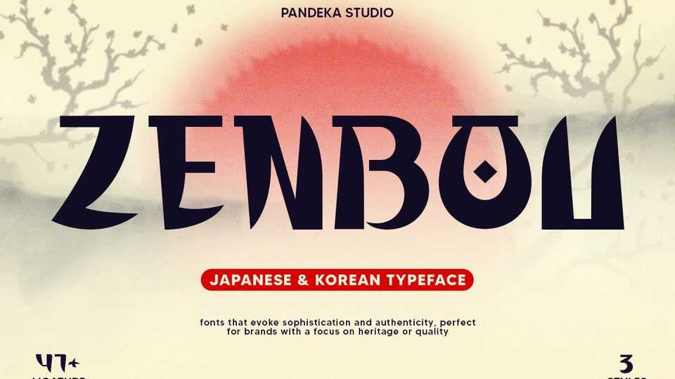 Zenbou Font › Fontesk