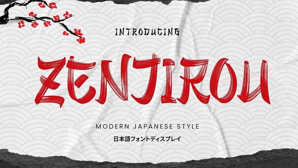 Zenjirou Font › Fontesk