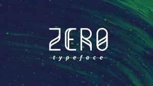 Zero Font › Fontesk