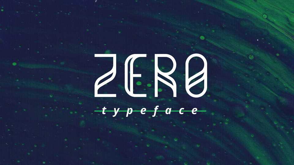 Zero Font › Fontesk