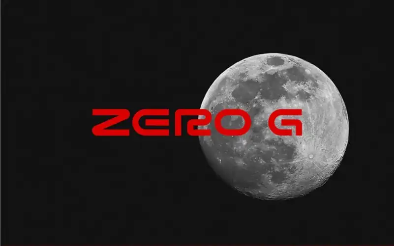 Zero G Display Font