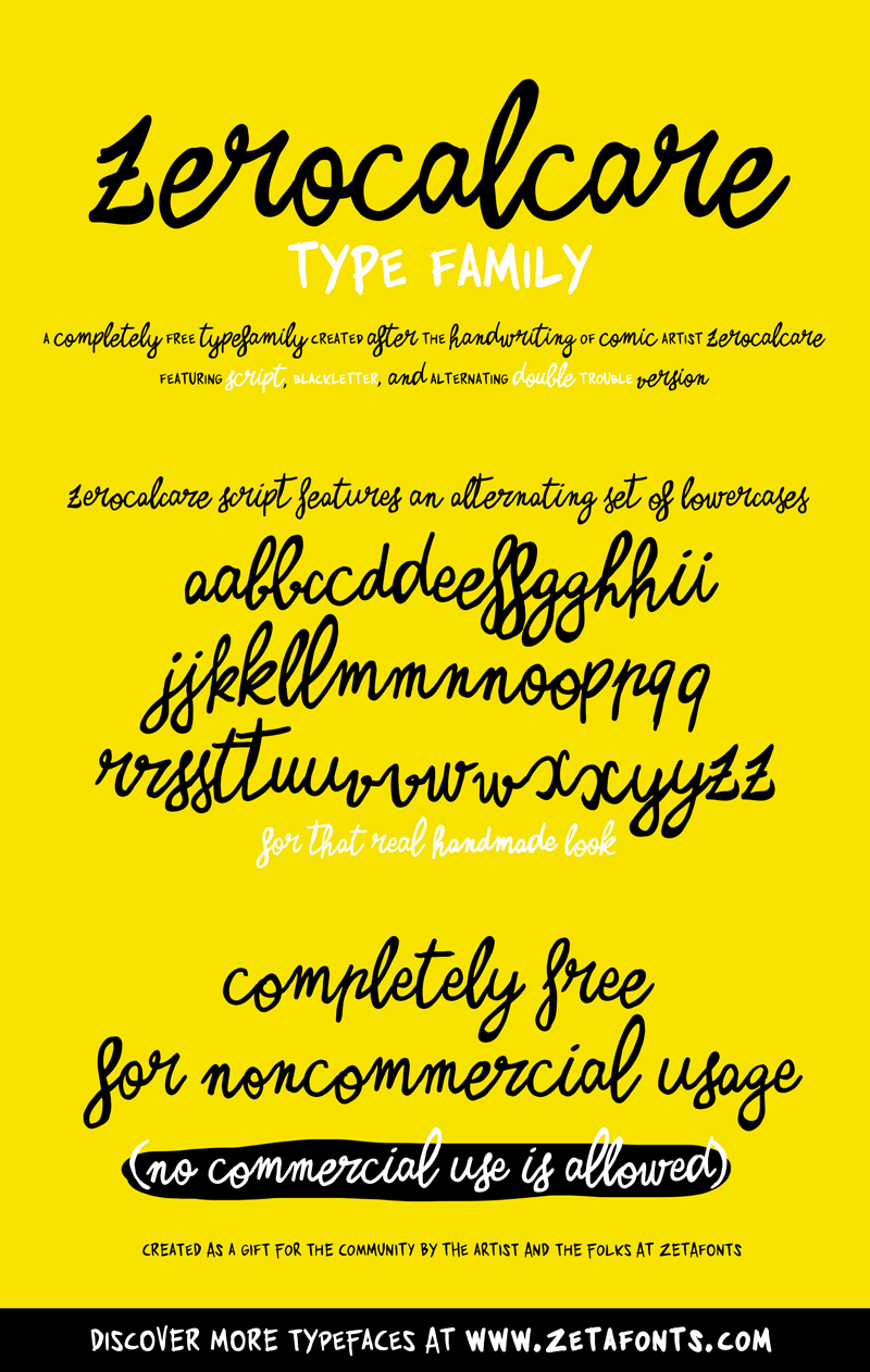 Zerocalcare Script Font