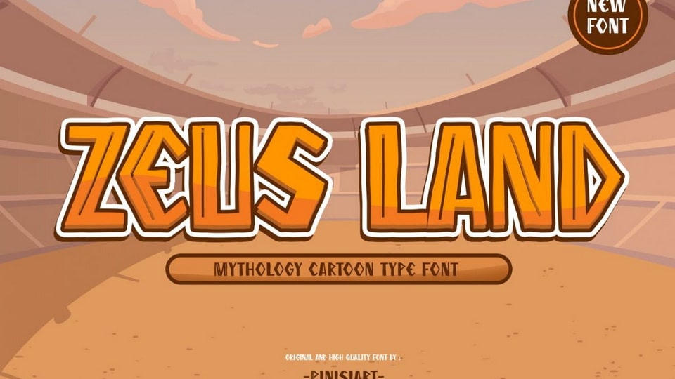Zeus Land Font › Fontesk