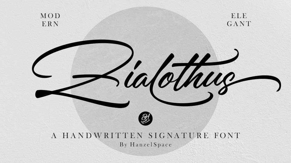 Zialothus Font › Fontesk