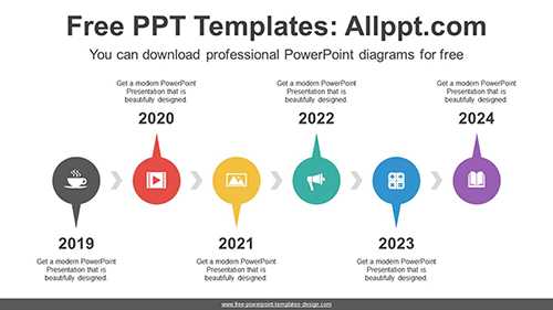Zigzag Speech Bubble PowerPoint Diagram